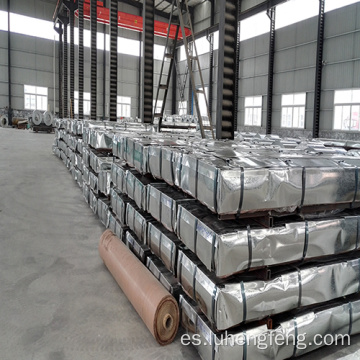 Láminas de techo de zinc galvanizado corrugado